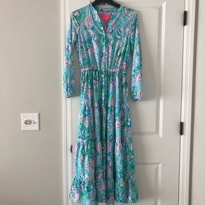 Lilly Pulitzer Cori stretch shirtdress